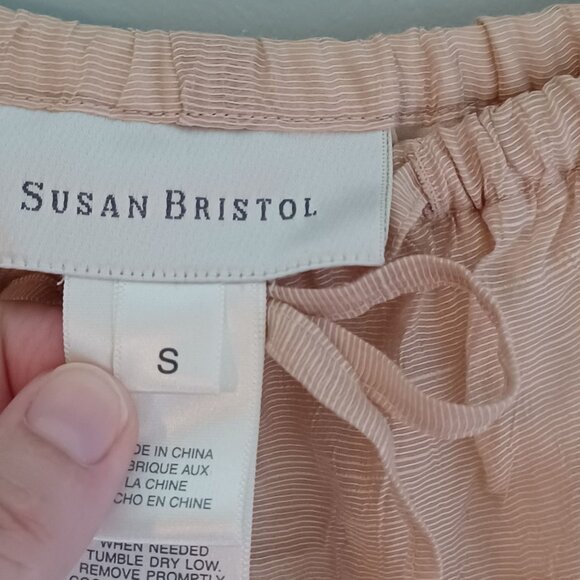 Susan Bristol Maxi Skirt Women Small Cream Tiered Cottagecore Festival Fairycore - Picture 5 of 8